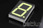 led products | LED display | 2.30 inch single seven segment led display, bi-color