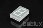 7 Segment white LED - single digit 1.0 inch