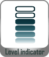 LED for level indicator level display