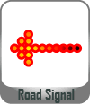 LED for road signal road arrow signal