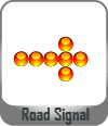LED for signal road signal cluster